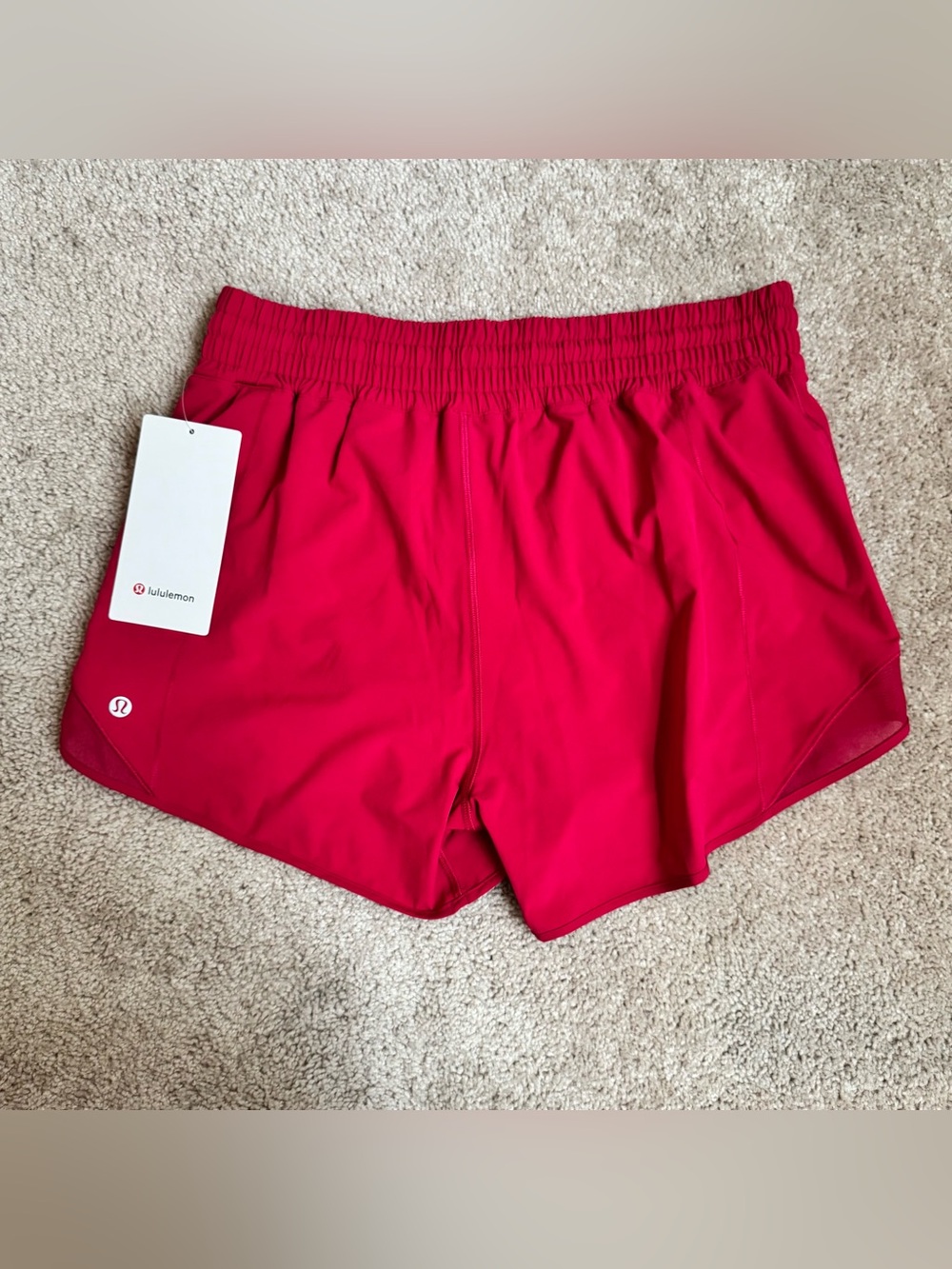 🩷 Lululemon Hotty Hot HR Short 4” *Lined Size 10 - Picture 2 of 3